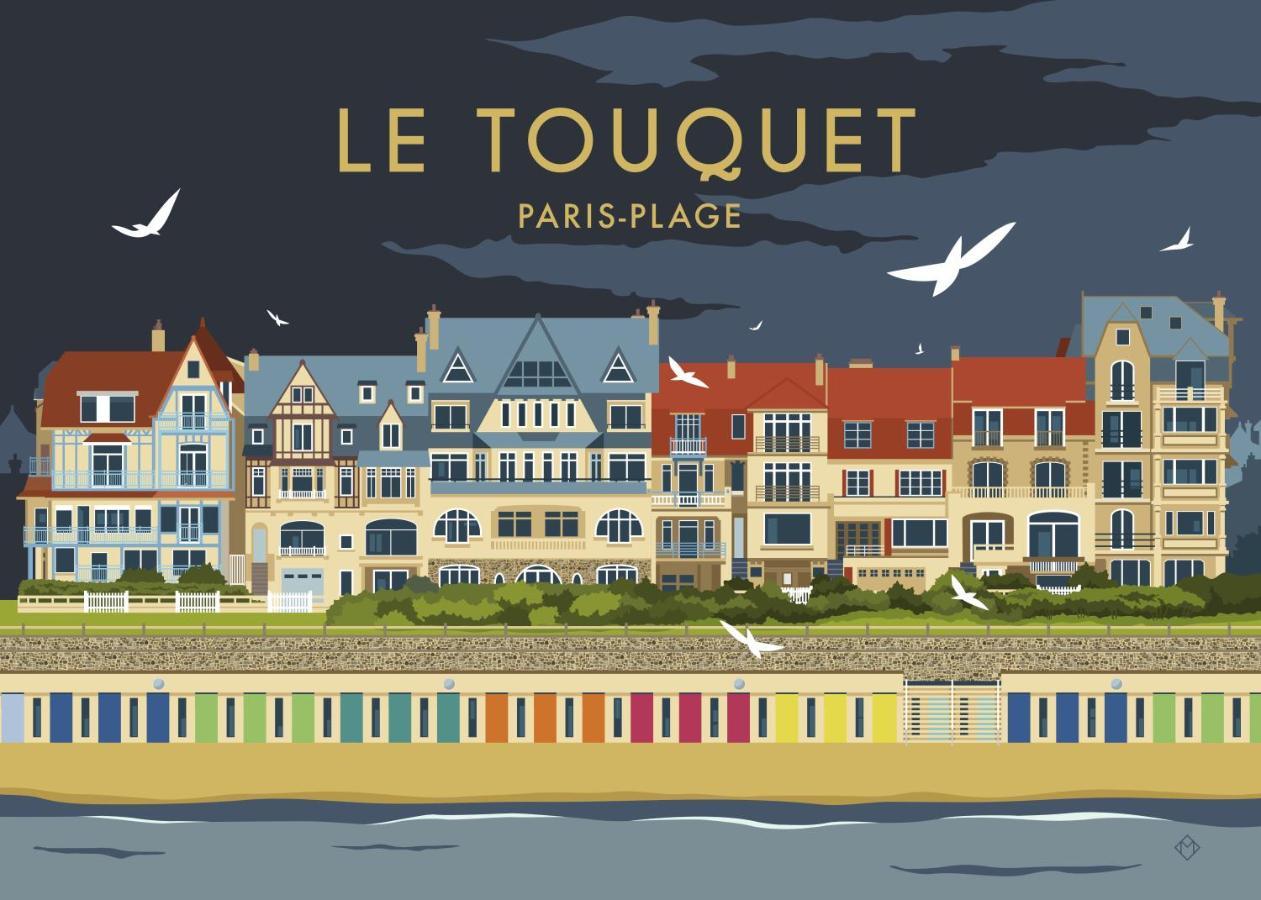 Le Touquet - Superbe Appartement 3 Chambres - Proche Mer & Centre - Wifi Bagian luar foto